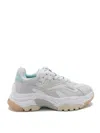 Ash Multicolor Leather Sneakers In Black