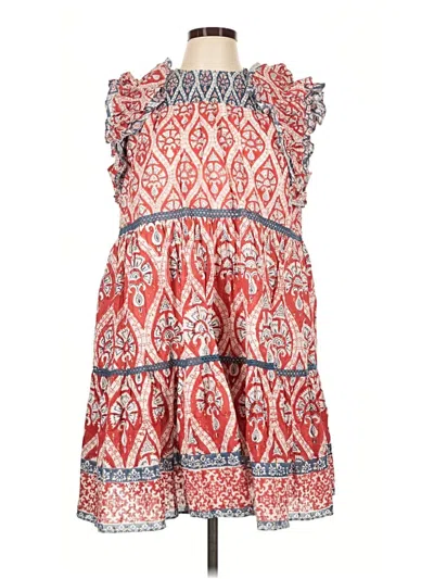 Pre-owned Ash & Eden Casual Dress In Red