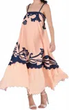 Ash & Eden Vera Maxi Dress In Pink In Pink