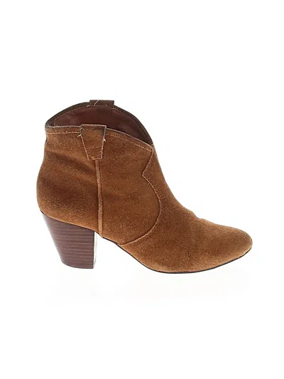 Pre-owned Ash Ankle Boots In Brown