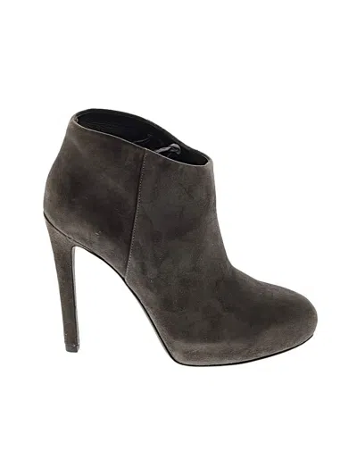 Pre-owned Ash Ankle Boots In Gray
