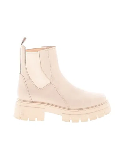 Pre-owned Ash Ankle Boots In Ivory