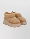 Ash Ankle Boots With Platform And Pull Tab In Brown