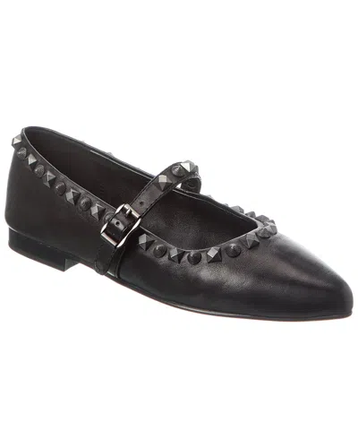 ASH ASH BEATNIK LEATHER FLAT