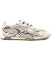 Ash Sporty Mesh And Metallic Sneakers In Multi