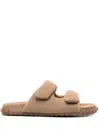 Ash Twist Slippers In Neutrals