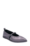 Ash Bella Studded Mary Jane Flat In Purple