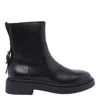 Ash Magnum Black Ankle Boot In Black