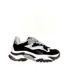 ASH BLACK AND WHITE ADDICT SNEAKERS