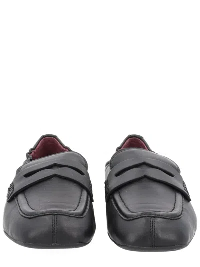 Ash Black Calf Leather Loafer
