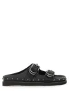Ash Stud-detail Leather Sandals
