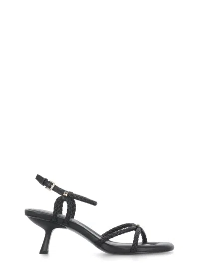 Ash Black Jess Leather Heel Shoes