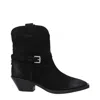 Ash Woman Ankle Boots Black Size 8 Leather