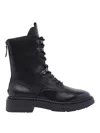 Ash Lacing Short Boots In Black