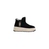 Ash Black Suede Boot In Black