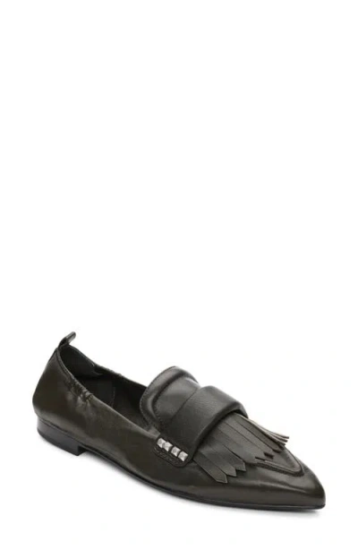 Ash Blitz Pointed Toe Loafer In Military