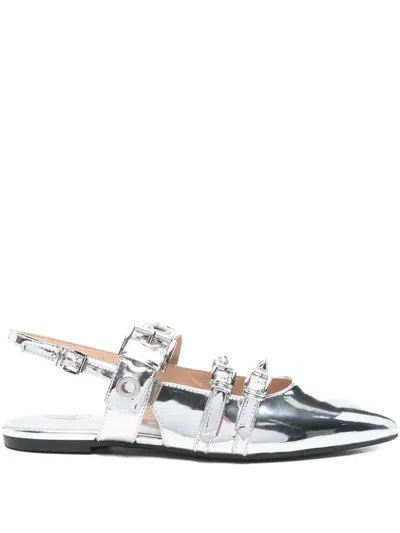 Ash Blondie Buckle-detail Pointed Sandals