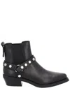 Ash Logan Stiefel Mit Nieten In Black