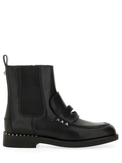 Ash Boot Wings Studs In Black