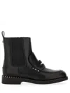 Ash Wings Studs Black Chelsea Boot In Black