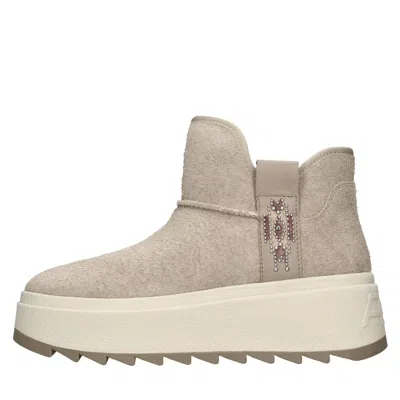 Ash Boots In Beige Chari