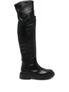 Ash Maxim Over-the-knee Boots In Black