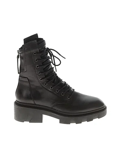 Pre-owned Ash Boots In Black