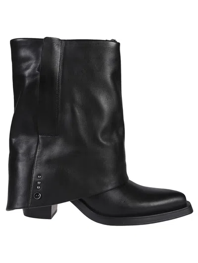 Ash 85mm Jeff Boots In Black