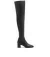 Ash Clara Black High Boot In Black