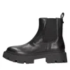 Ash Woman Ankle Boots Black Size 11 Soft Leather In Nero Neri E Grigi