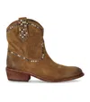 Ash Gipsy Antilope Texan Boot In Brown