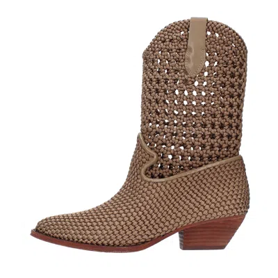 ASH ASH BOOTS BROWN