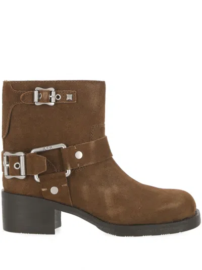Ash Boots In Heavy Suede Land