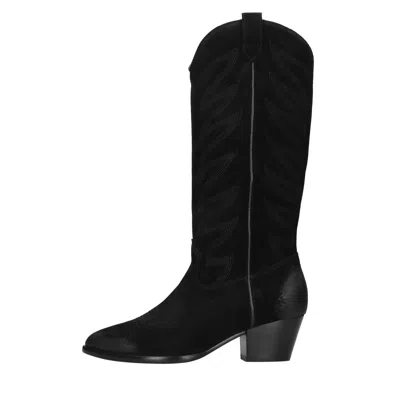 Ash Boots In Nero Neri E Grigi