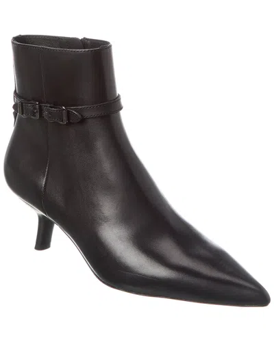 Ash Britney Leather Bootie In Black