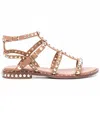 Ash Sandalo Precious Marrone Con Applicazioni In Brown