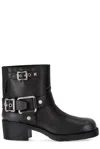 ASH ASH BUCKLE DETAILED BOOTS