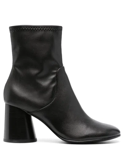 ASH ASH CALF LEATHER CLASH ANKLE BOOTS