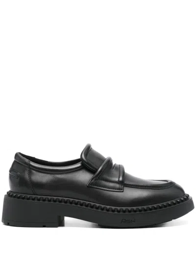 ASH ASH CALF LEATHER MIRACLE LOAFERS