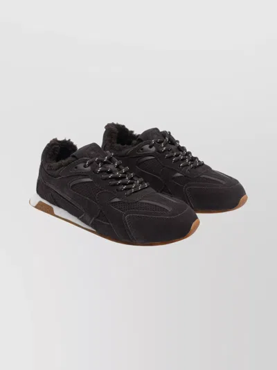 ASH CASUAL LOW TOP SNEAKERS WITH SUEDE UPPER