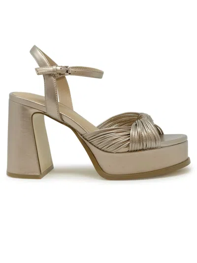 Ash Champagne Leather Sandal