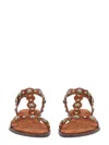 Ash Chic Mini Flats In Multi