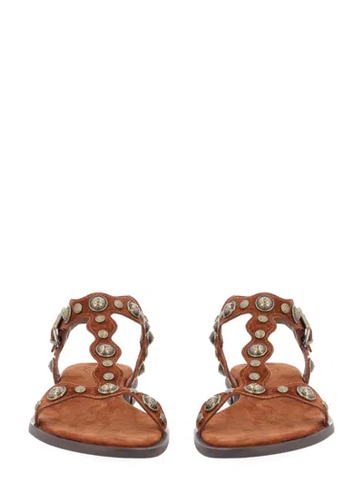 Ash Chic Mini Flats In Multi