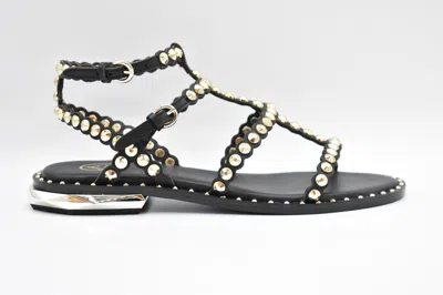 Ash Classic Lace Flat Shoes For Women In Black