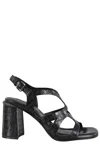 Ash Luna Sandal In Black
