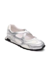 Ash Core Ballet Sneakers In Silver