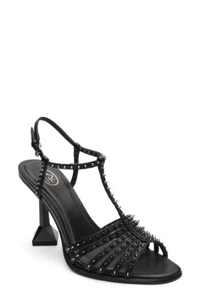 Ash Desire Studded T-strap Sandal In Multi