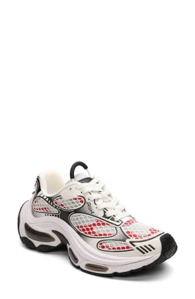Ash Dragon Sneaker In White/white/aura