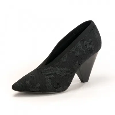 Ash Dream Camo Knit Womens Shoes In Black