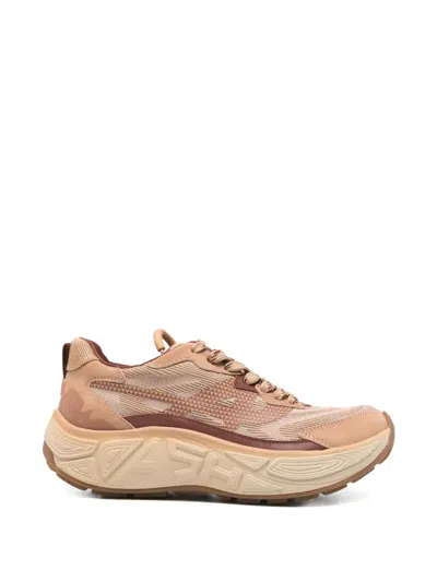 Ash Eagle Panelled Chunky Sneakers In Neutral